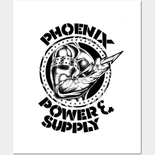 Phoenix Power & Supply Gay LGBT Retro Vintage Posters and Art